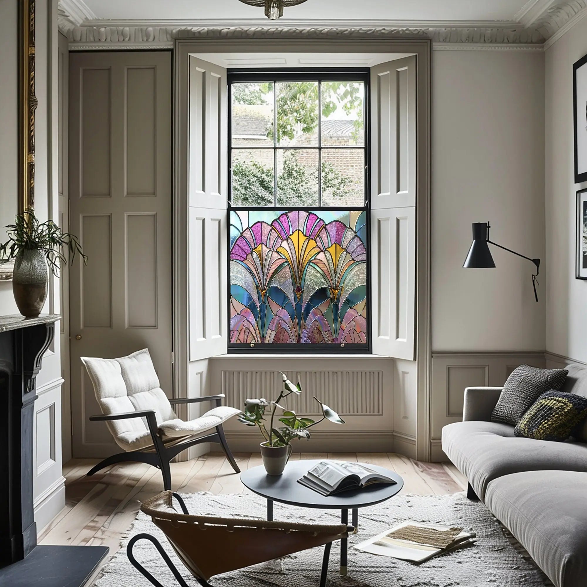 Zimella Stained Glass Window Film Creative Windows