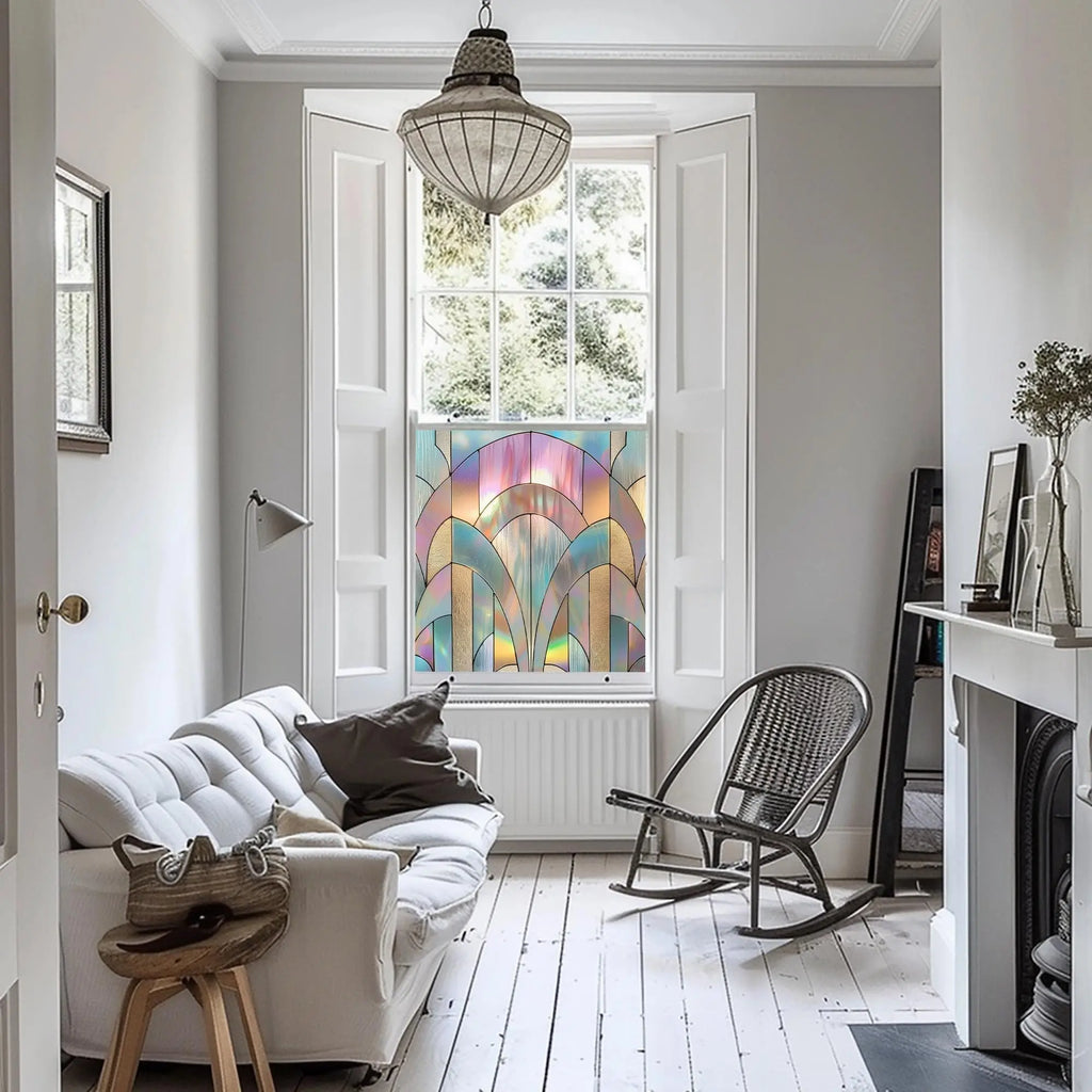 Arcola Stained Glass Window Film For Privacy Creative Windows
