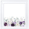 Melfi Floral Window Film Border Creative Windows