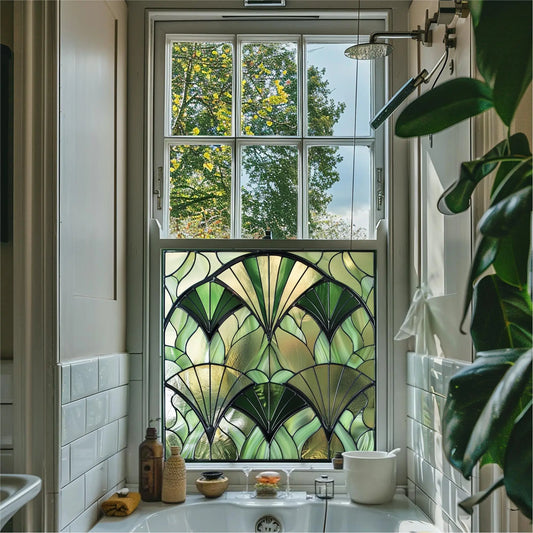 Pulfero Privacy Stained Glass Window Film Creative Windows