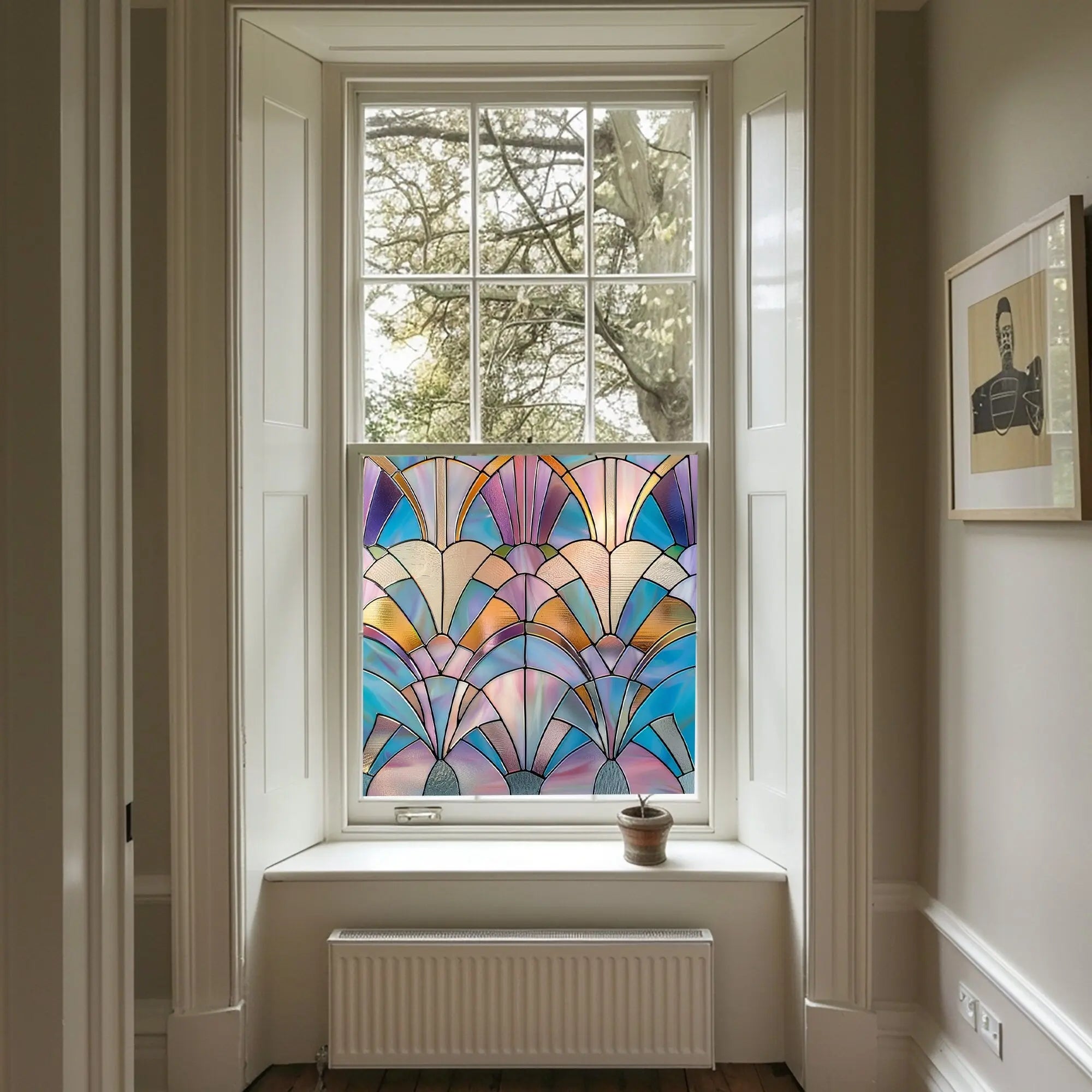 Valchiusa Privacy Stained Glass Window Film Creative Windows