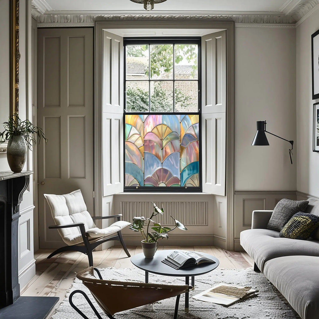 Turin Art Deco Stained Glass Window Film Creative Windows