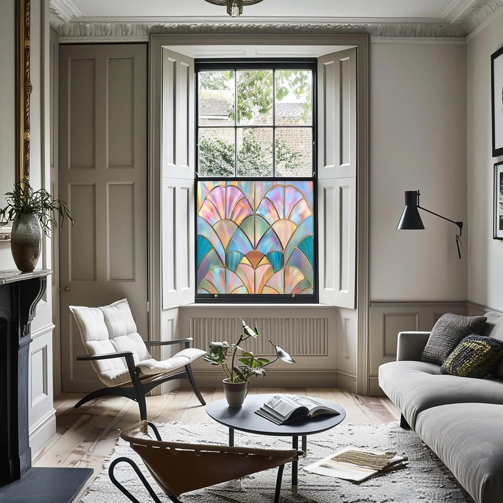 Lomagna Stained Glass Privacy Window Film Creative Windows