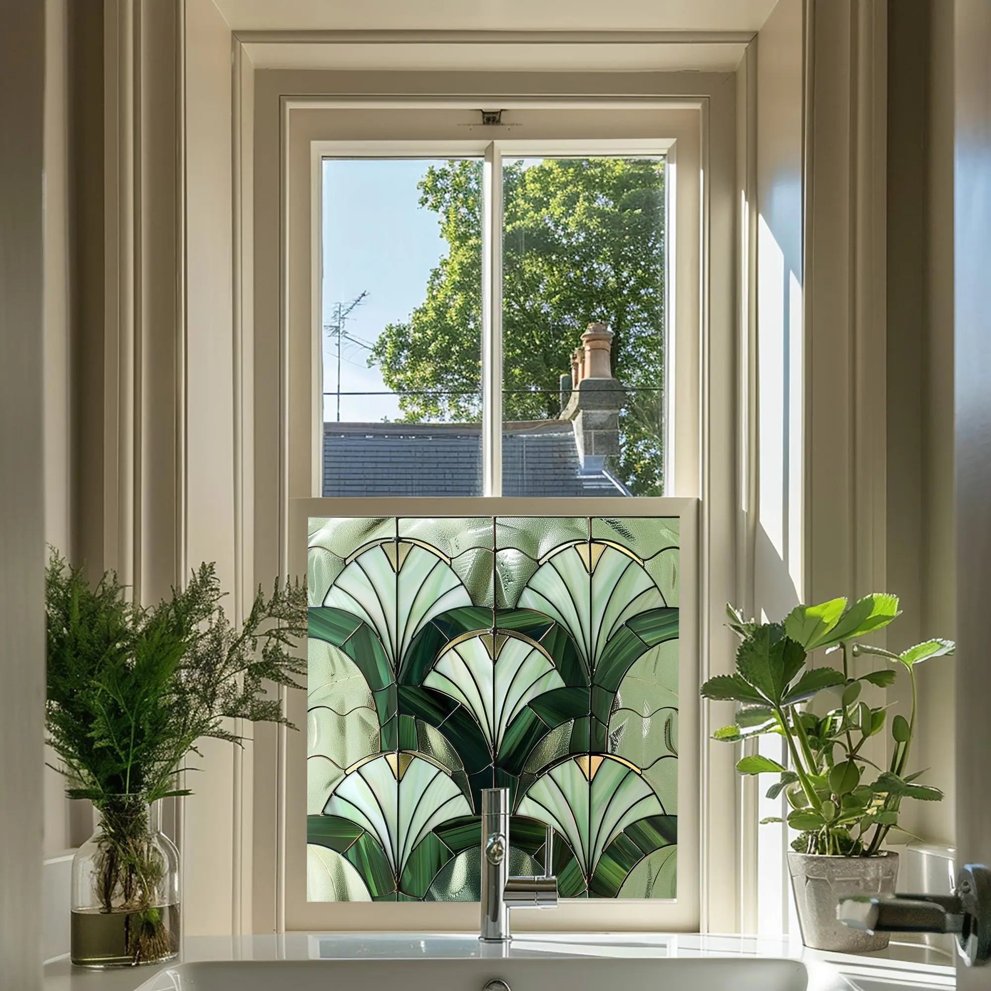 Borutta Stained Glass Window Film Creative Windows