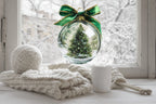 Reusable Christmas Bauble Window Sticker Set, Double-Sided Creative Windows