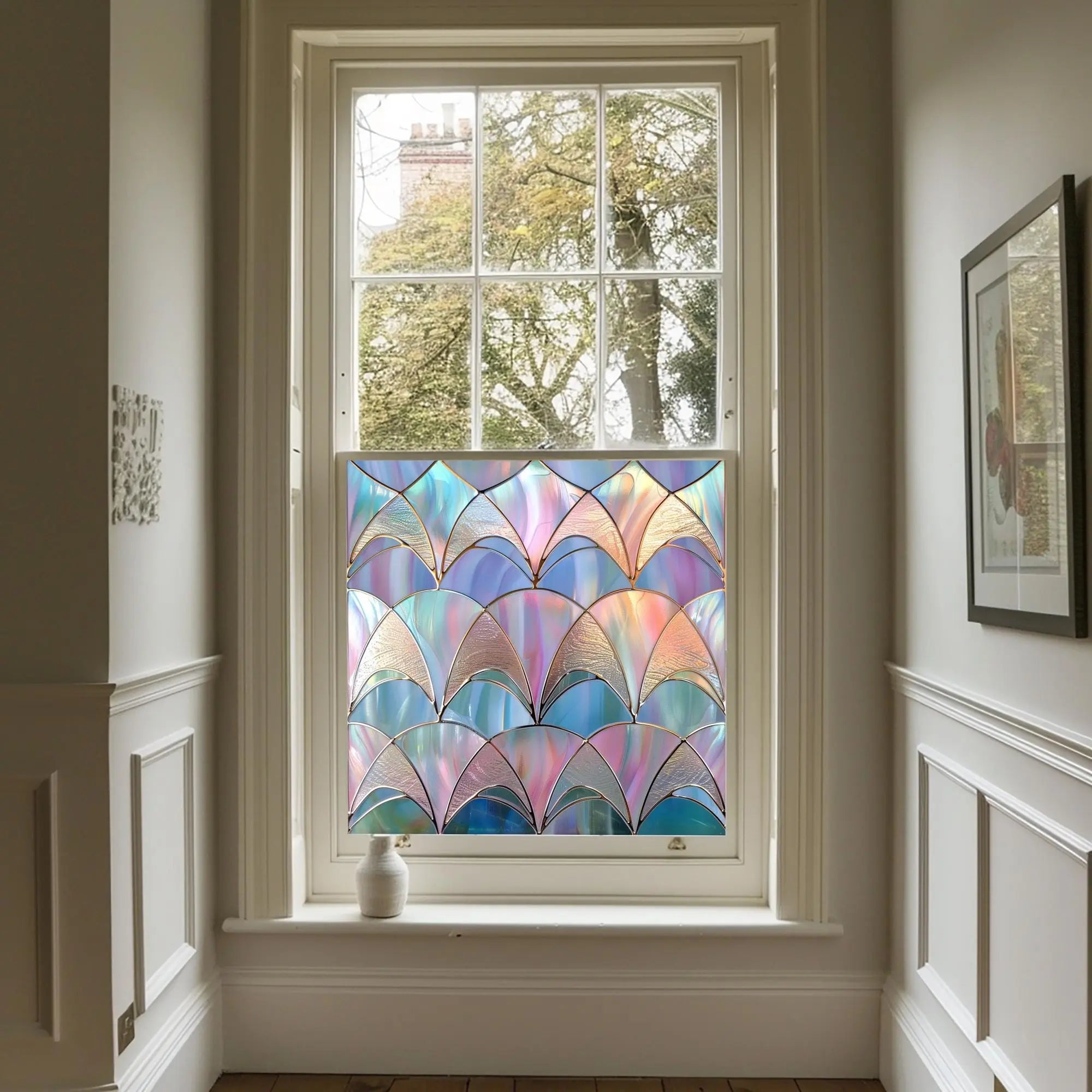 Astorga Stained Glass Privacy Window Film Creative Windows