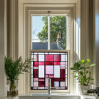 Ovodda Stained Glass Privacy Window Film Creative Windows