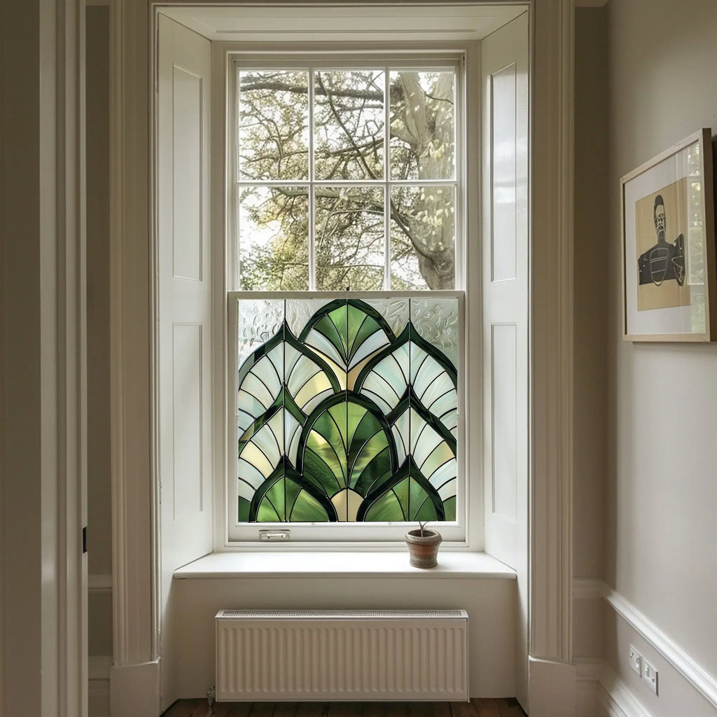 Lecce Stained Glass Privacy Window Film Creative Windows