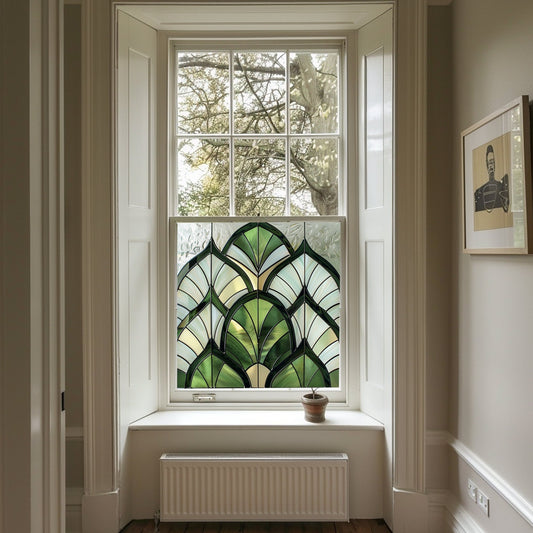 Art Deco Window Film, Privacy Window Film, Window Film, Decorative Window Film, Patterned Window Film, Coloured Window Film, Stained Glass Creative Windows
