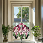Jonadi Privacy Stained Glass Window Film Creative Windows