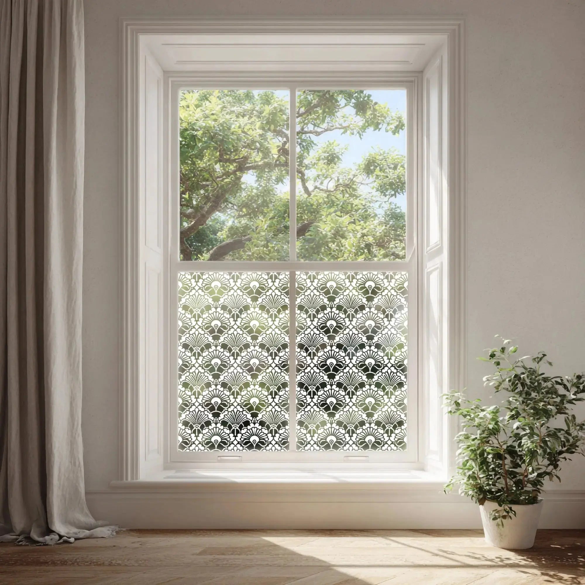 Cremona Frosted Patterned Privacy Window Film Creative Windows