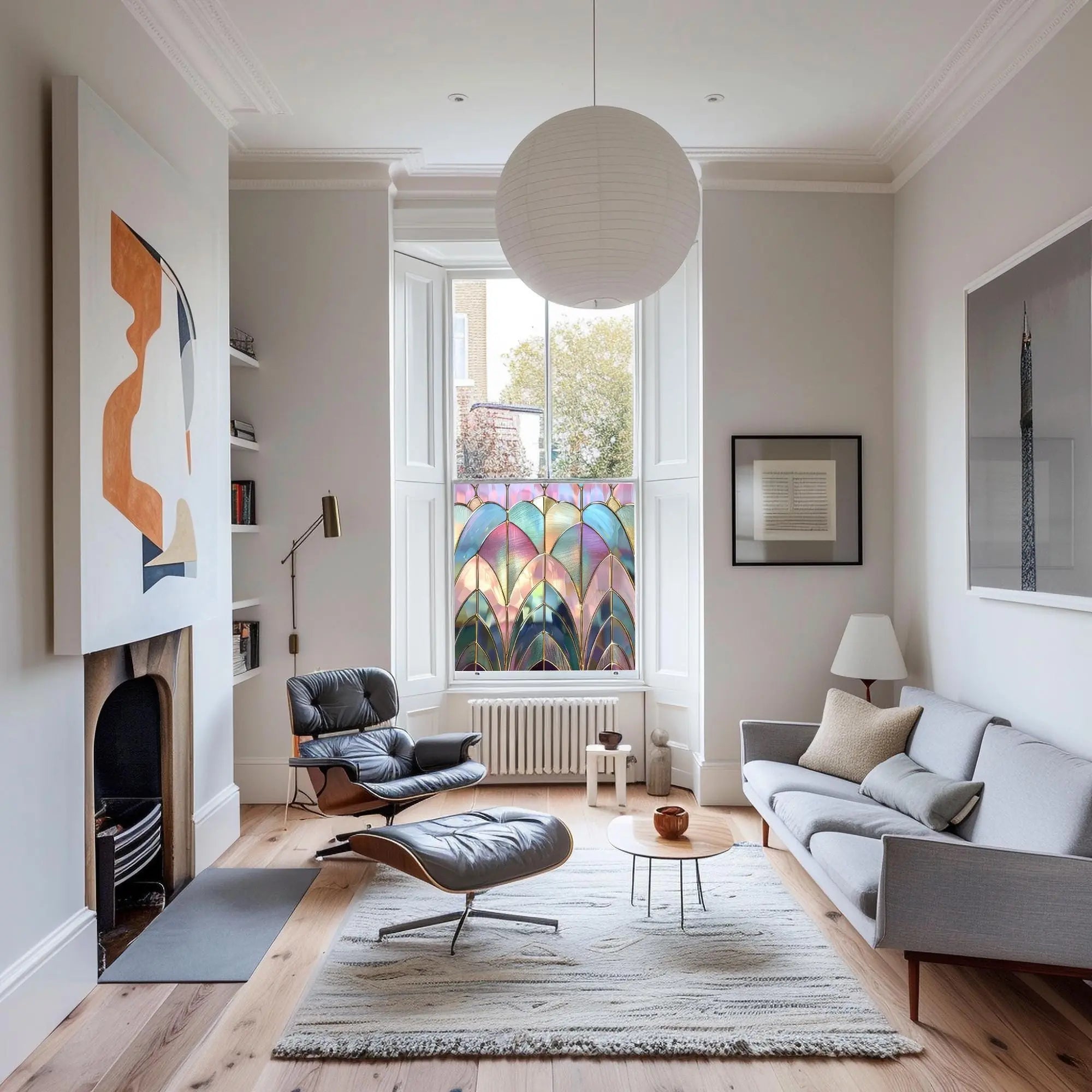 Villachiara Stained Glass Privacy Window Film Creative Windows