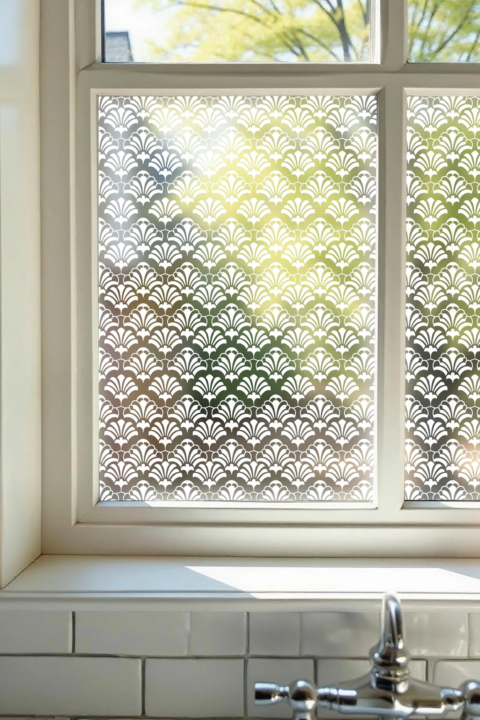 Crispiano Decorative Frosted Privacy Window Film Creative Windows