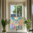 Traona Privacy Stained Glass Window Film Creative Windows