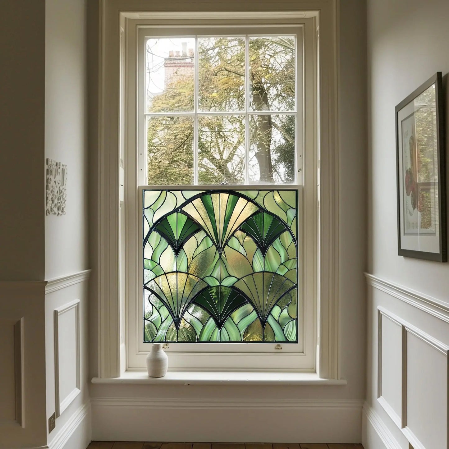 Pulfero Privacy Stained Glass Window Film Creative Windows