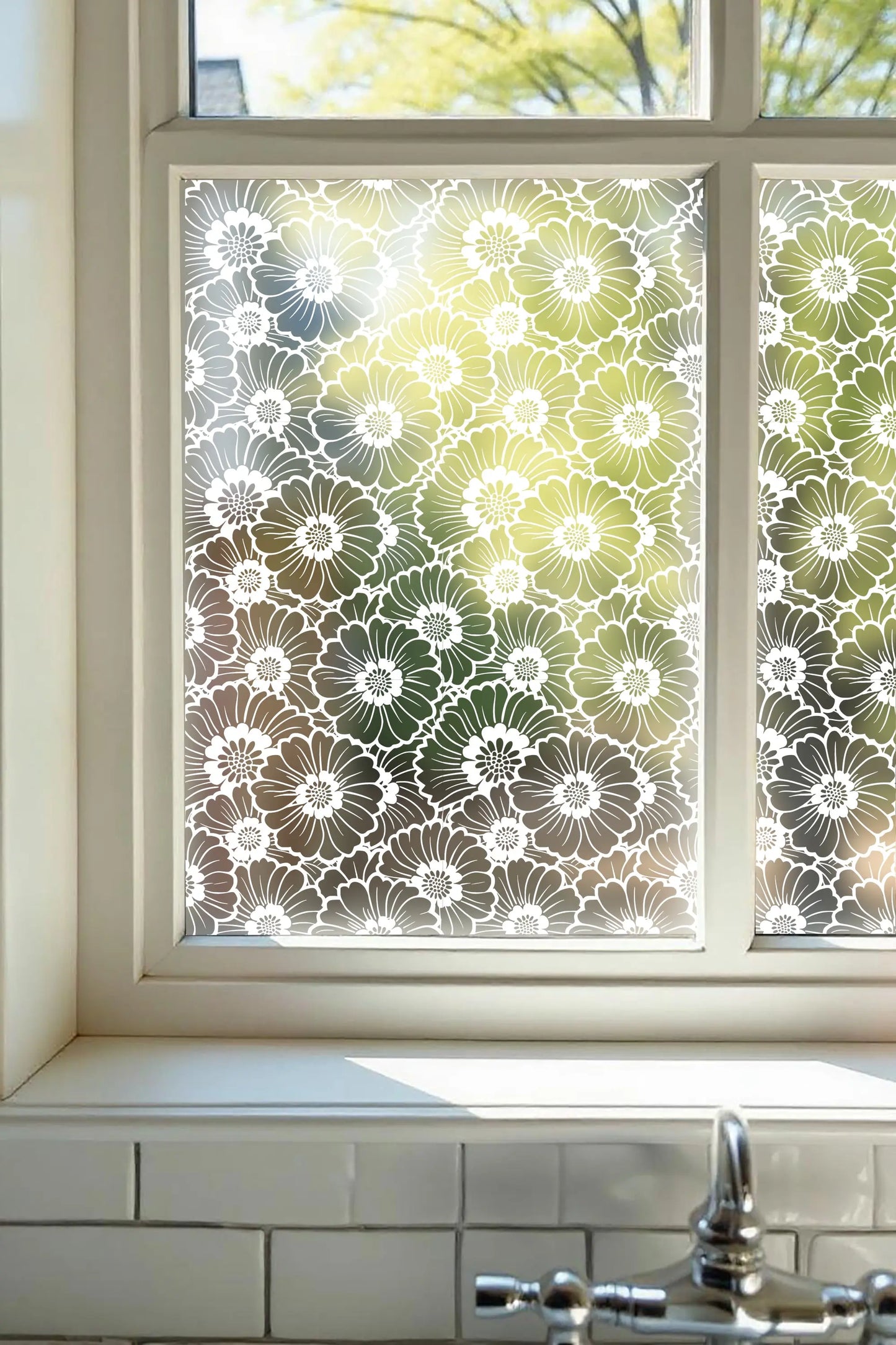 Cremia Frosted Patterned Privacy Window Film Creative Windows