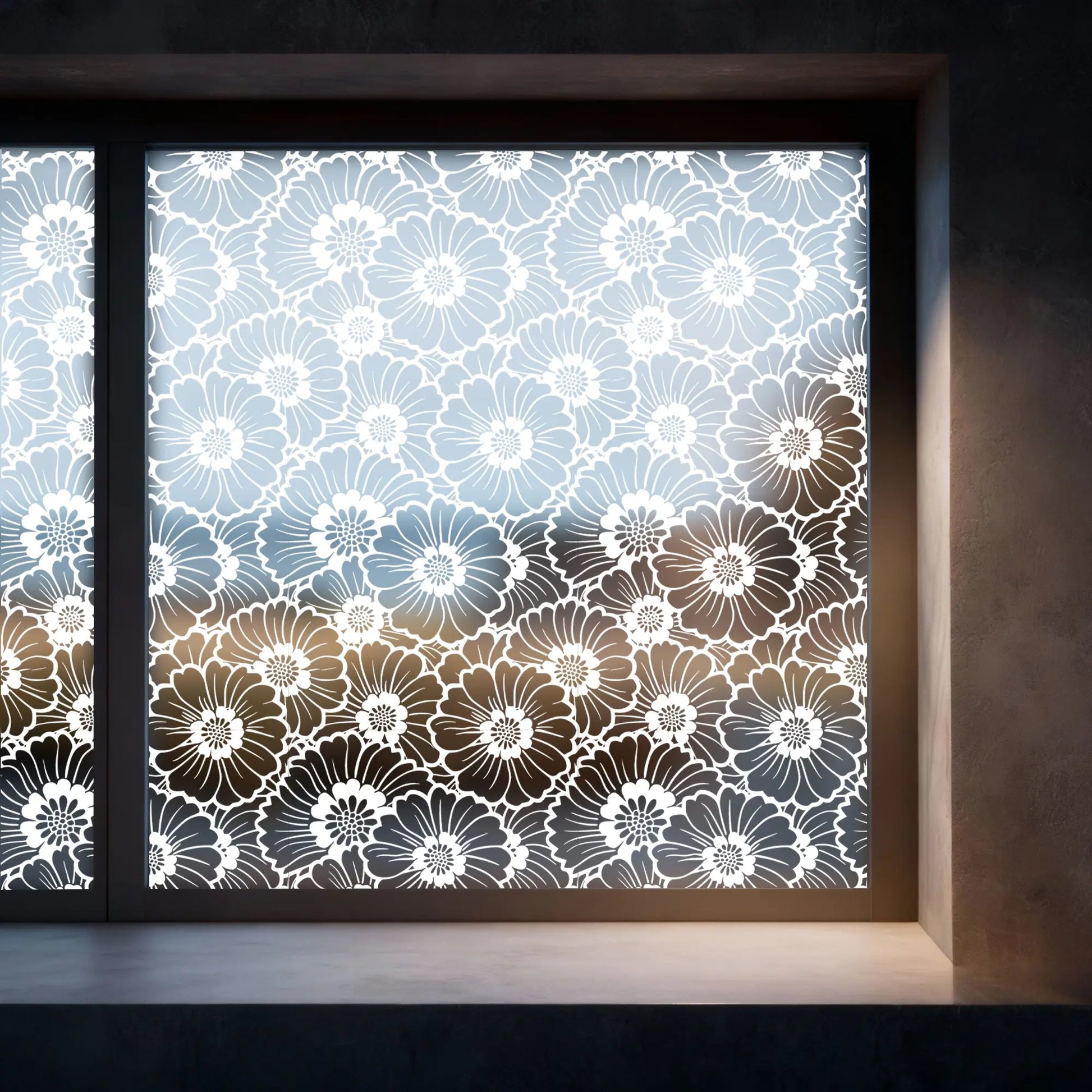 Cremia Frosted Patterned Privacy Window Film Creative Windows