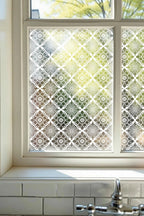 Cremeno Frosted Patterned Privacy Window Film Creative Windows