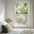 Cremeno Frosted Patterned Privacy Window Film Creative Windows