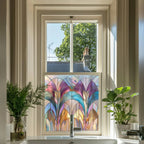 Lenta Stained Glass Privacy Window Film Creative Windows