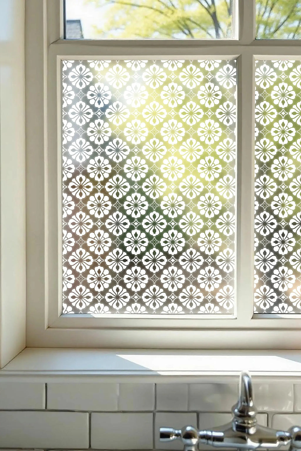 Cremenaga Patterned Frosted Privacy Window Film Creative Windows
