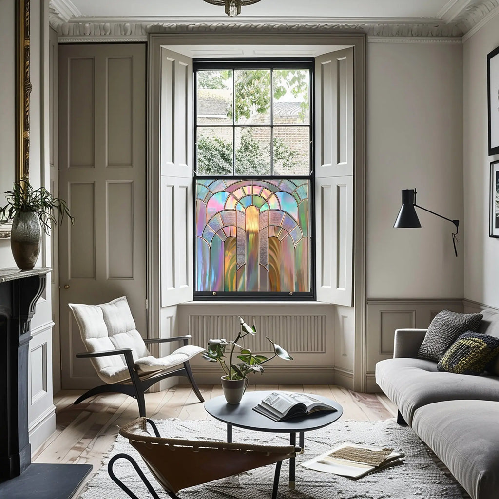 Vignanello Art Deco Stained Glass Window Film Creative Windows