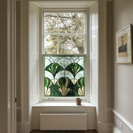 Art Deco Window Film, Privacy Window Film, Window Film, Decorative Window Film, Patterned Window Film, Coloured Window Film, Stained Glass Creative Windows
