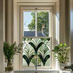Scigliano Stained Glass Window Film - Decorative Adhesive Privacy Film Creative Windows