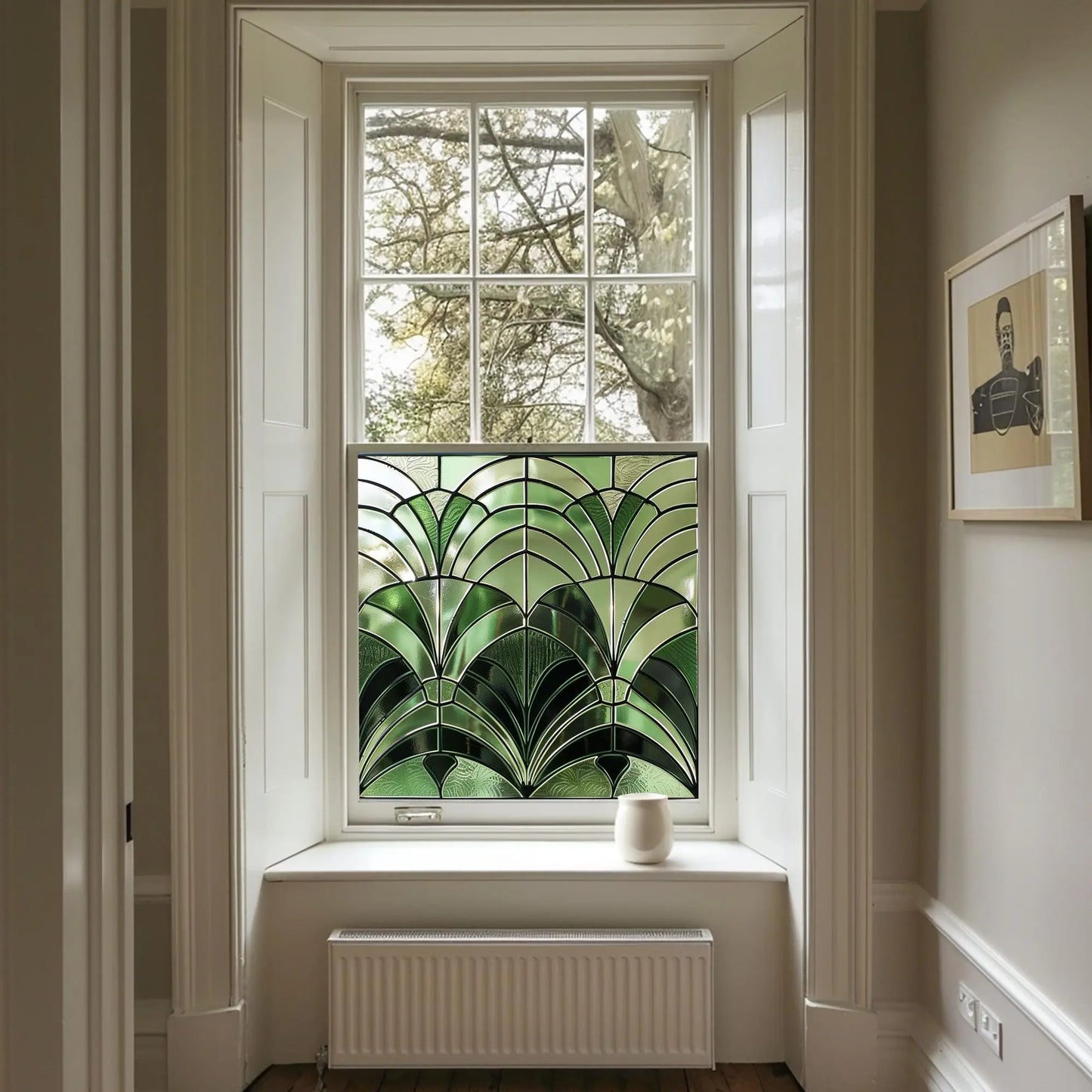 Ayas Stained Glass Privacy Window Film: Enhance Your Space Creative Windows