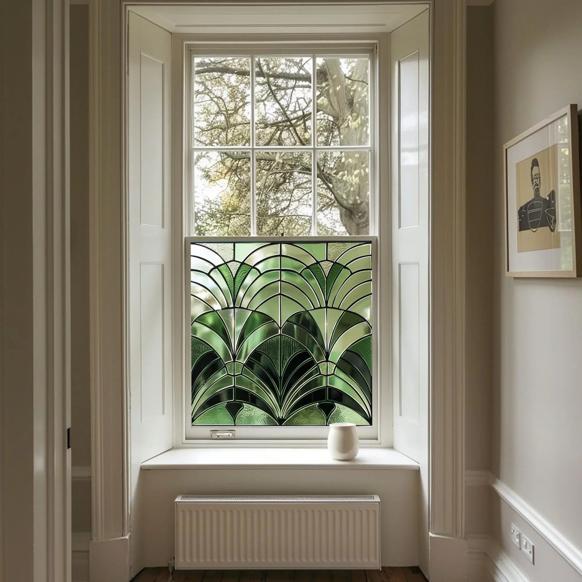 Ayas Stained Glass Privacy Window Film: Enhance Your Space Creative Windows