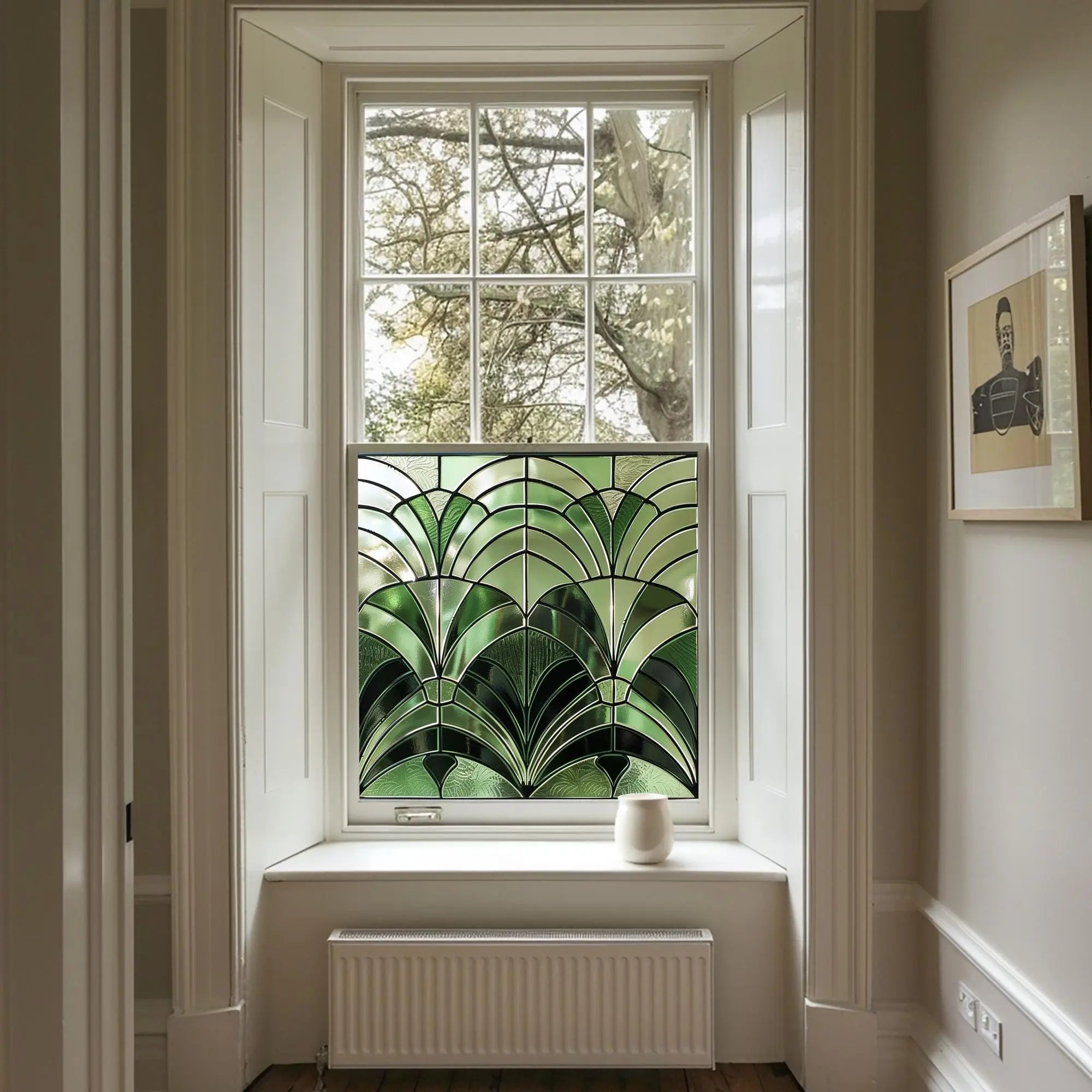 Ayas Stained Glass Privacy Window Film: Enhance Your Space Creative Windows
