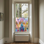 Arce Privacy Stained Glass Window Film: Enhance Your Space Creative Windows