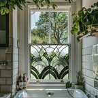 Vignate Art Deco Stained Glass Window Film Creative Windows