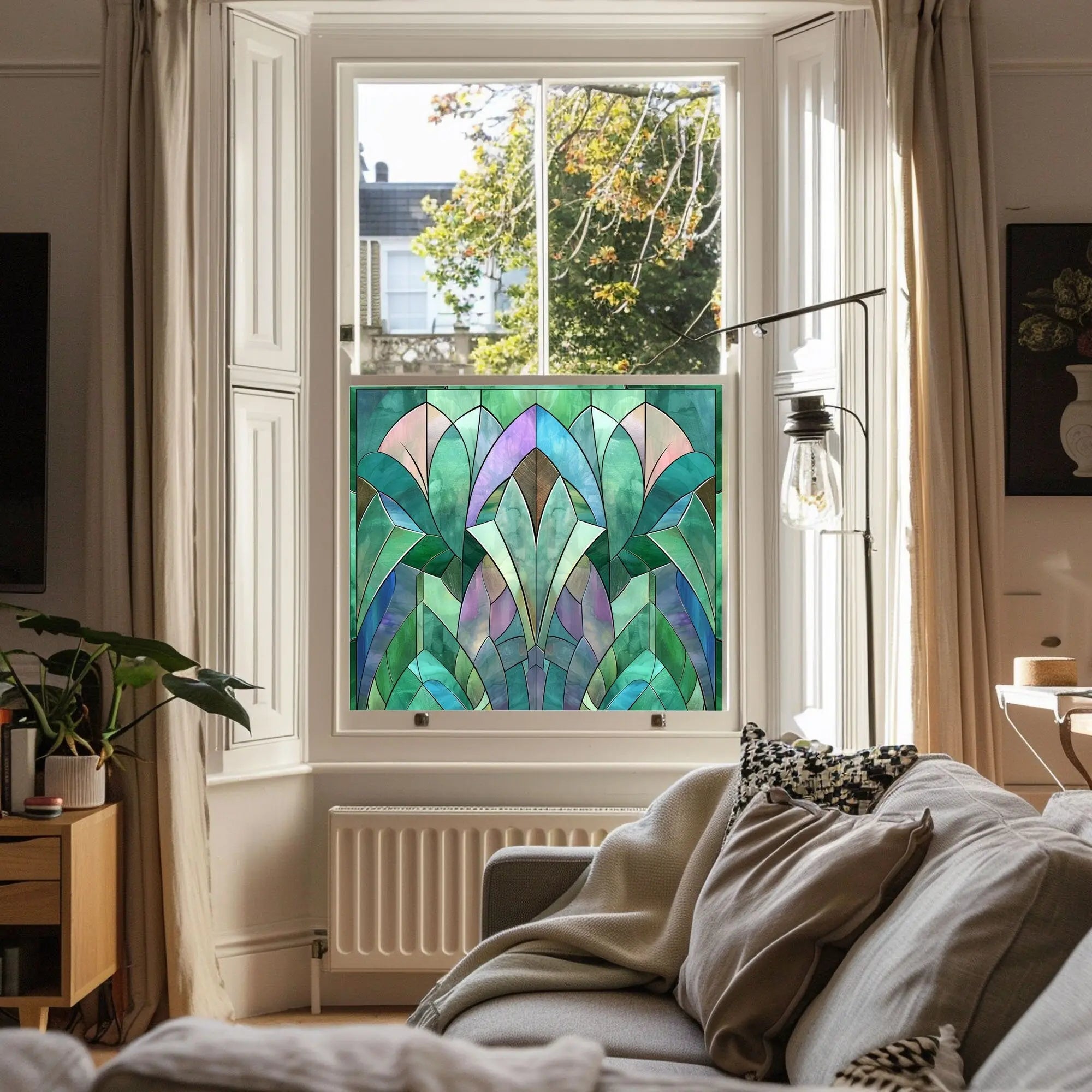 Zollino Stained Glass Window Film Creative Windows