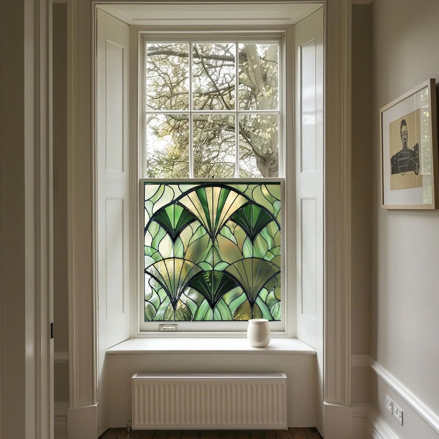 Pulfero Privacy Stained Glass Window Film Creative Windows