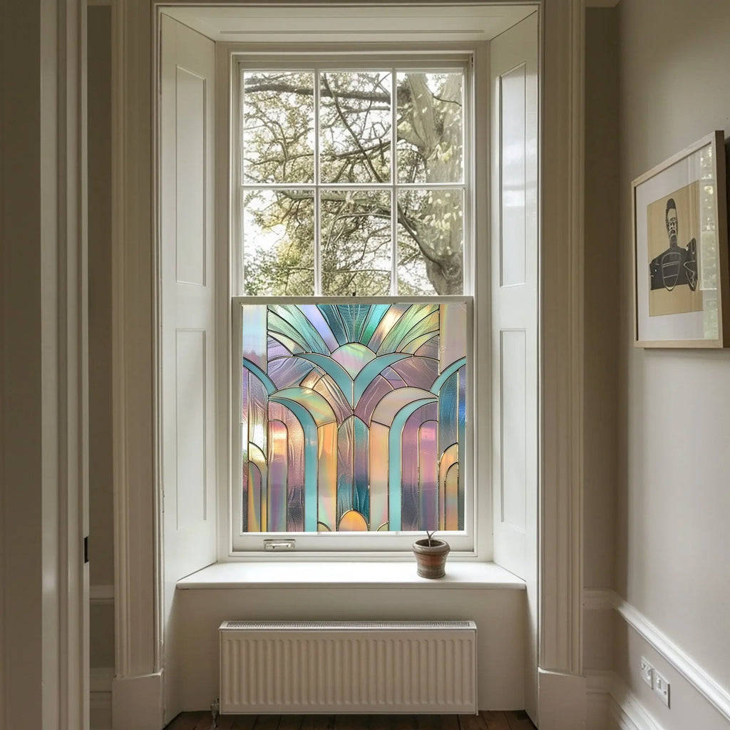 Arezzo Privacy Stained Glass Window Film Creative Windows