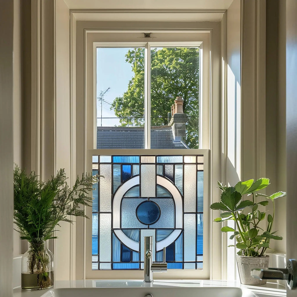 Riposto Stained Glass Privacy Window Film Creative Windows