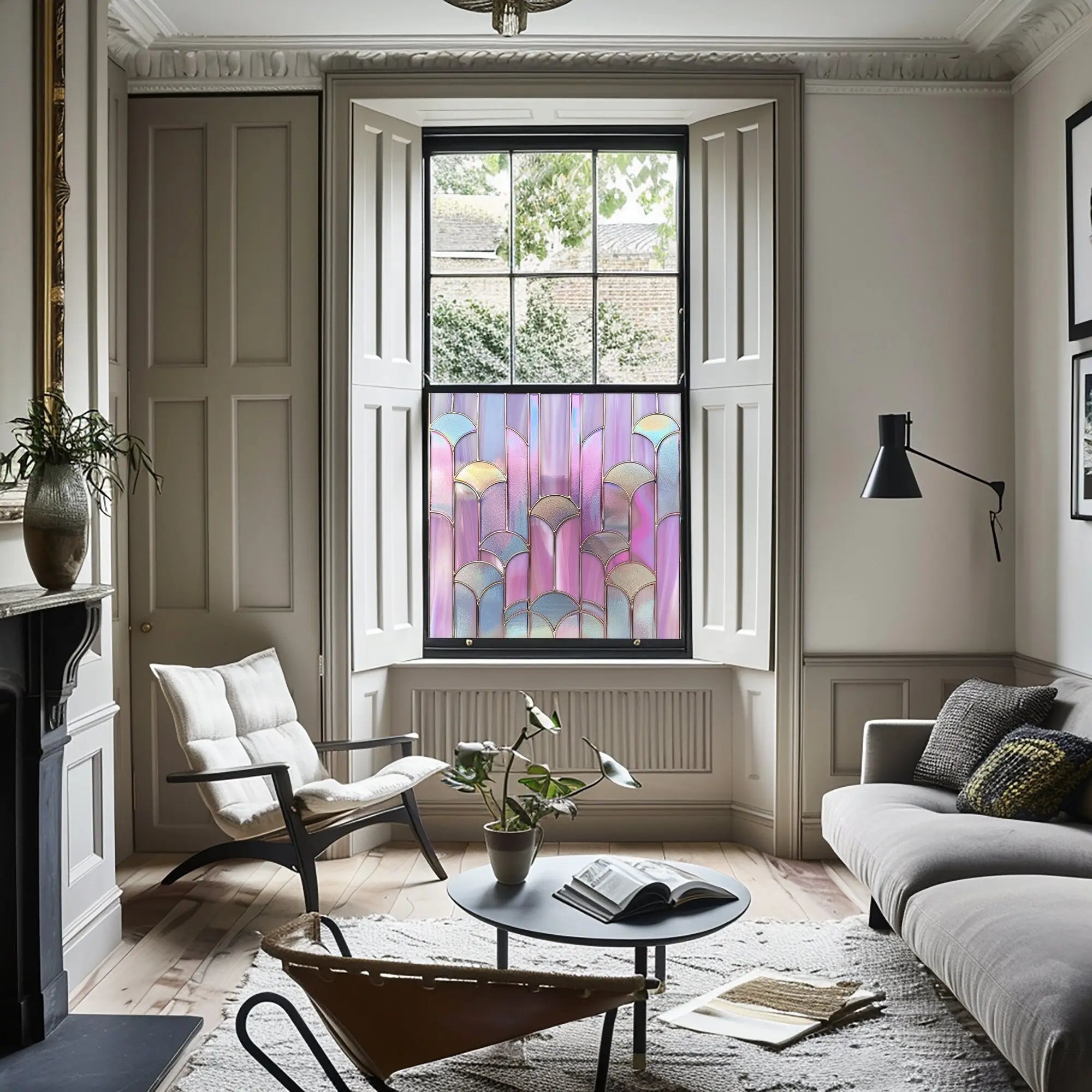 Uta Stained Glass Privacy Window Film Creative Windows