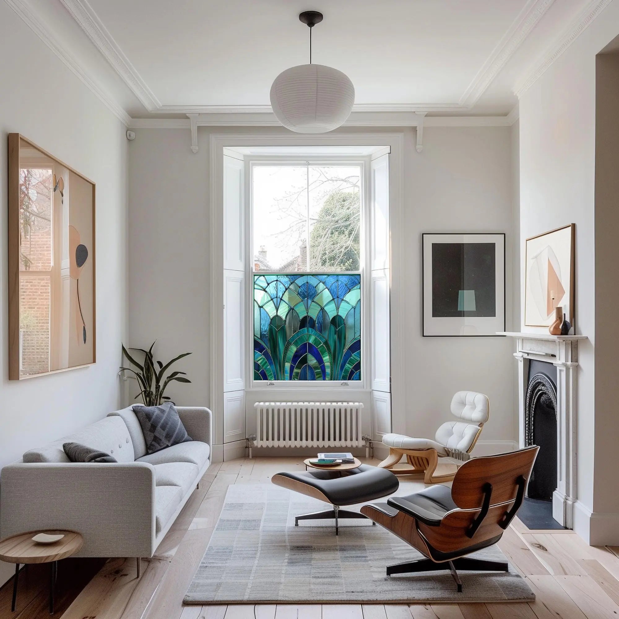 Aprilia Stained Glass Privacy Window Film Creative Windows