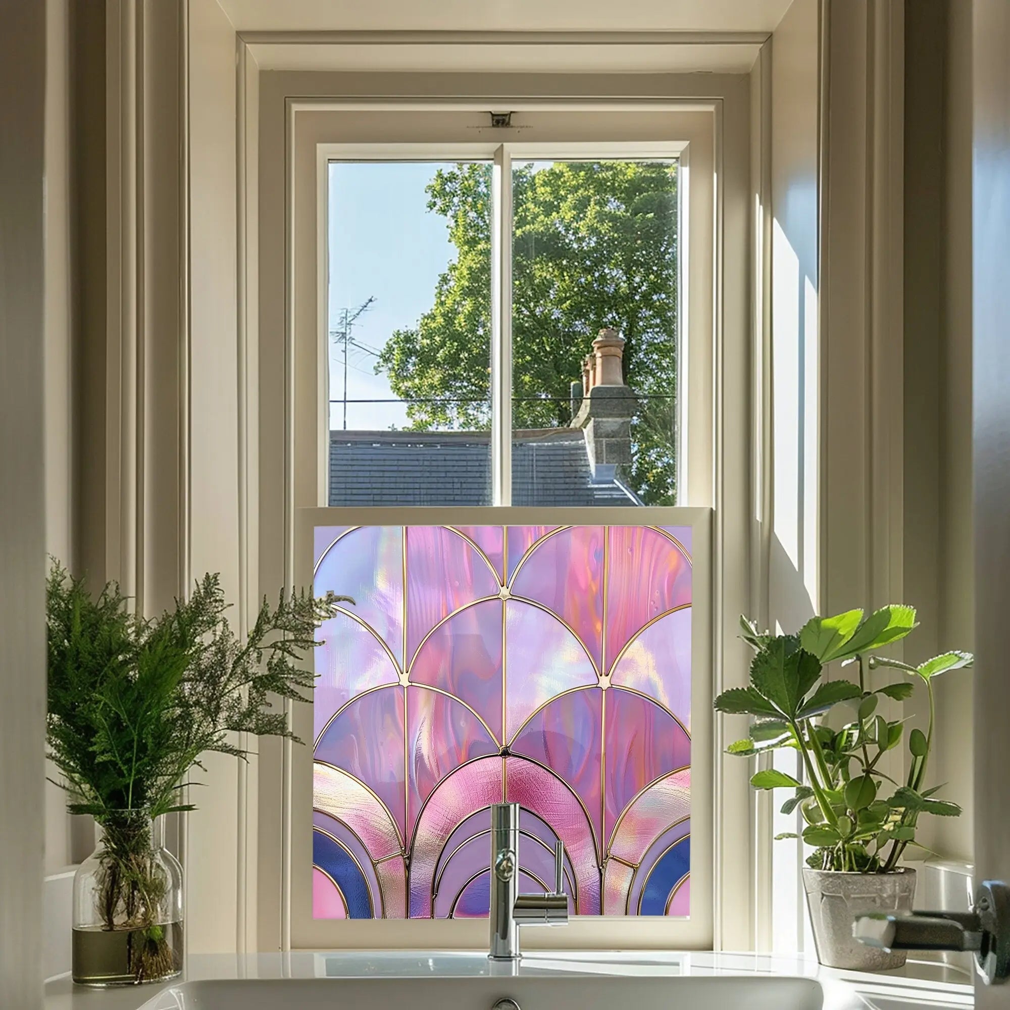 Zeccone Stained Glass Window Film Creative Windows