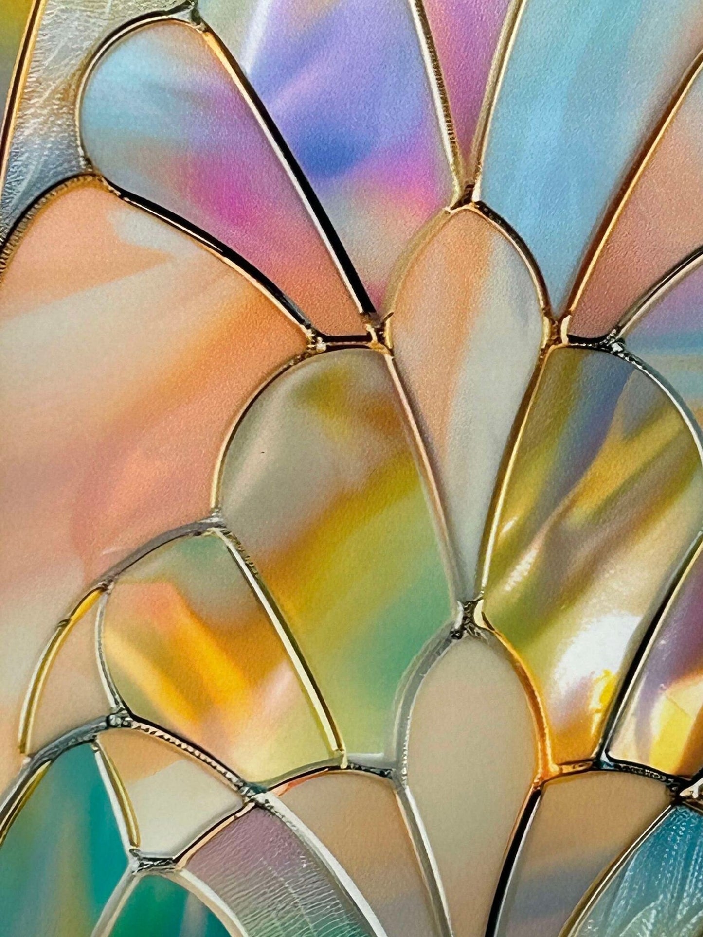 Art Deco Window Film, Privacy Window Film, Window Film, Decorative Window Film, Patterned Window Film, Coloured Window Film, Stained Glass Creative Windows