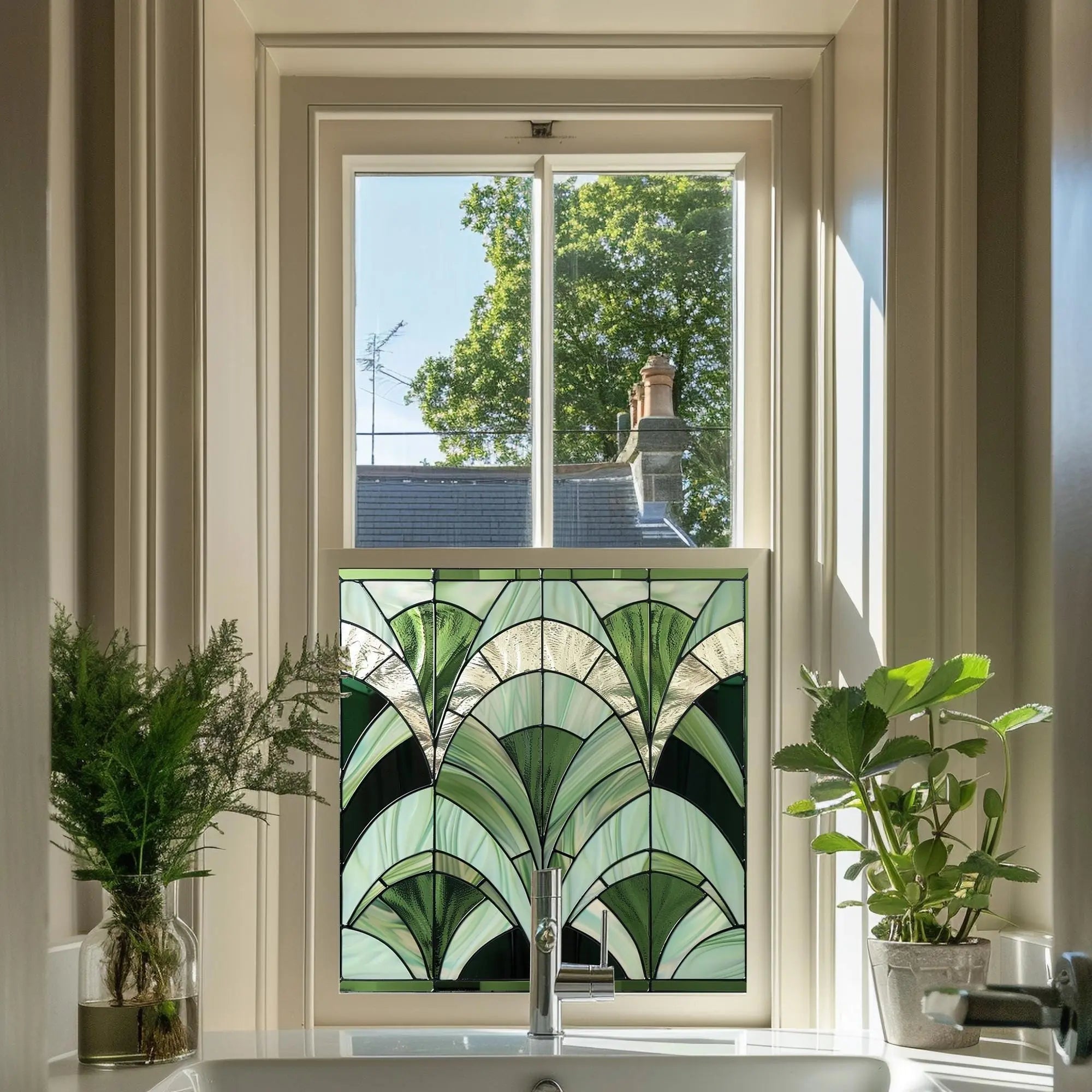 Lazise Stained Glass Window Film Creative Windows