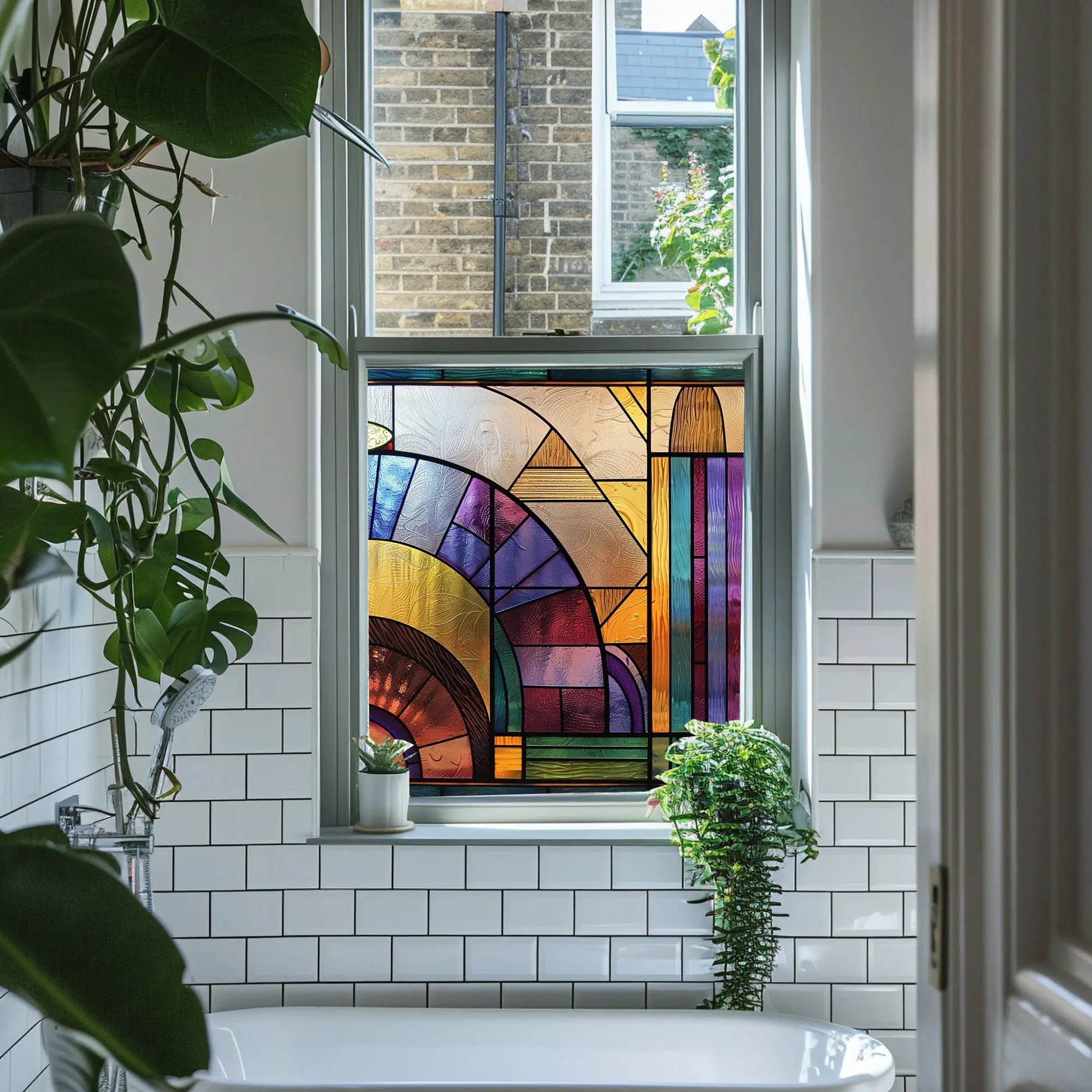 Stained Glass Window Film