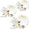 Pumpkin Window Sticker Creative Windows