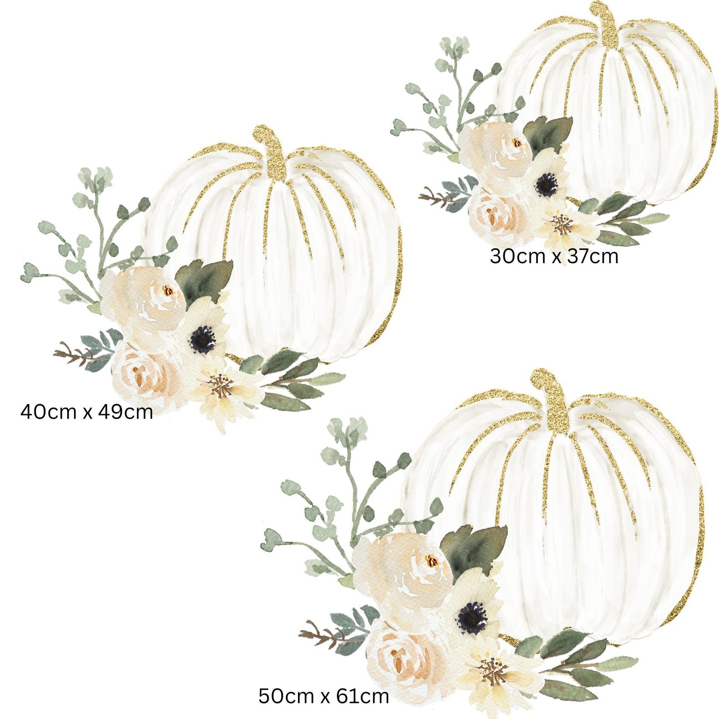 Pumpkin Window Sticker Creative Windows