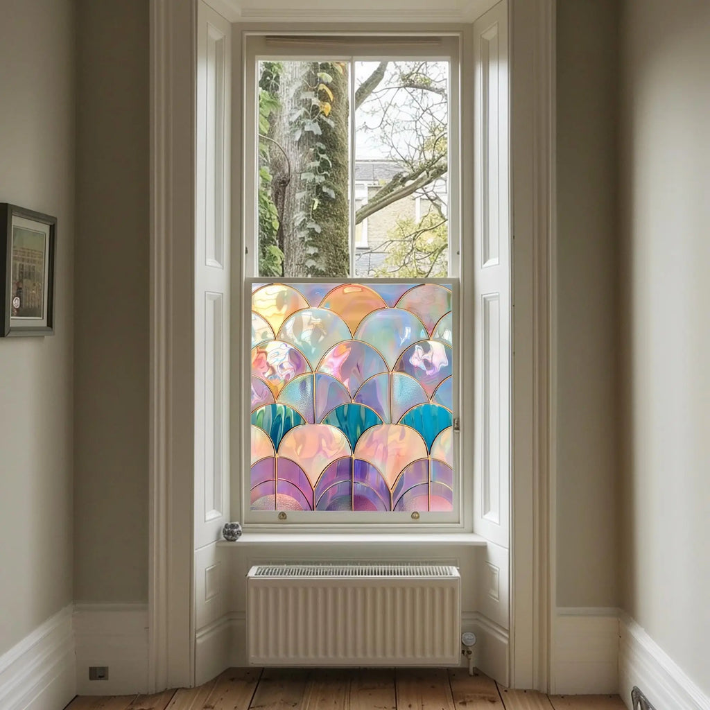 Aosta Privacy Stained Glass Window Film Creative Windows