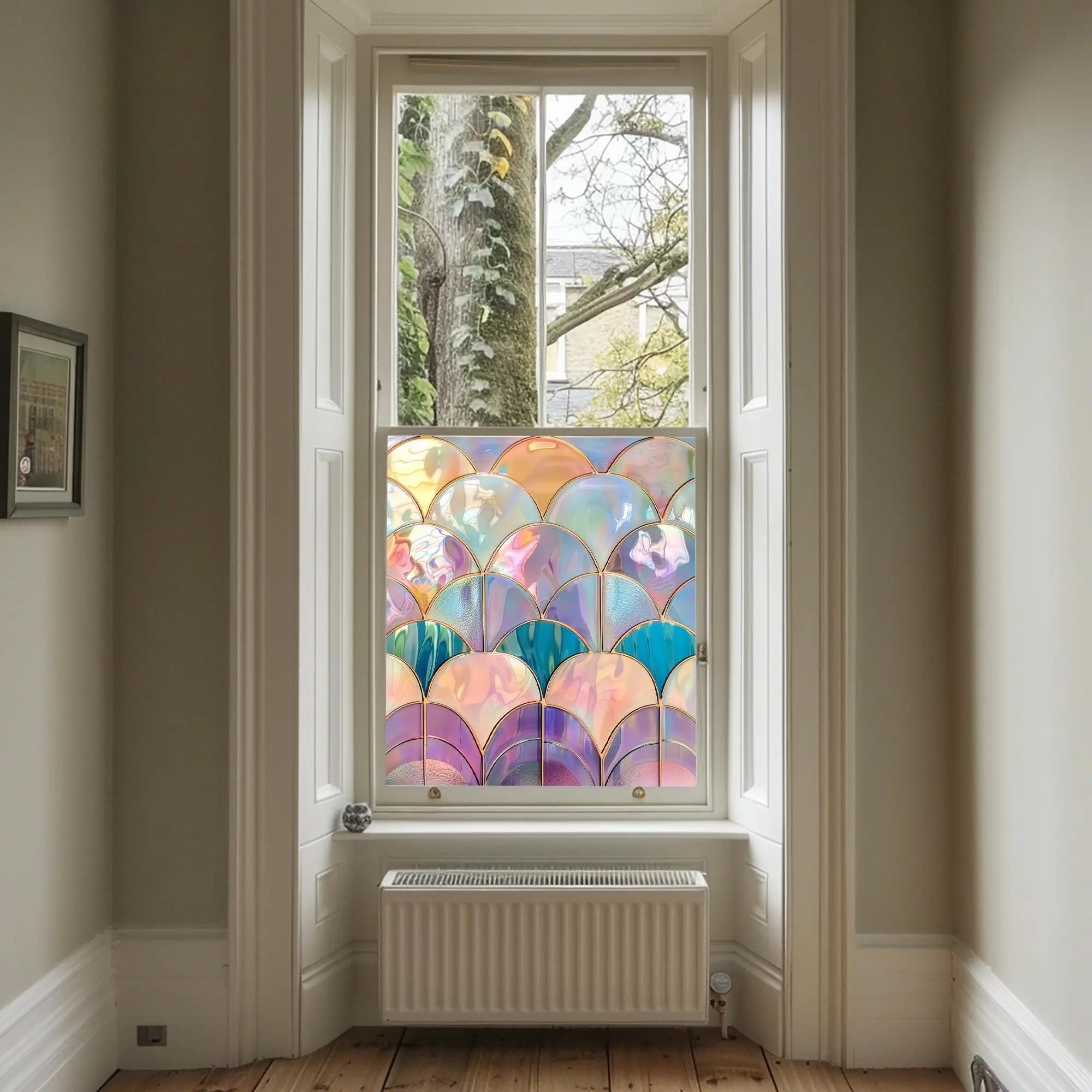 Aosta Privacy Stained Glass Window Film Creative Windows