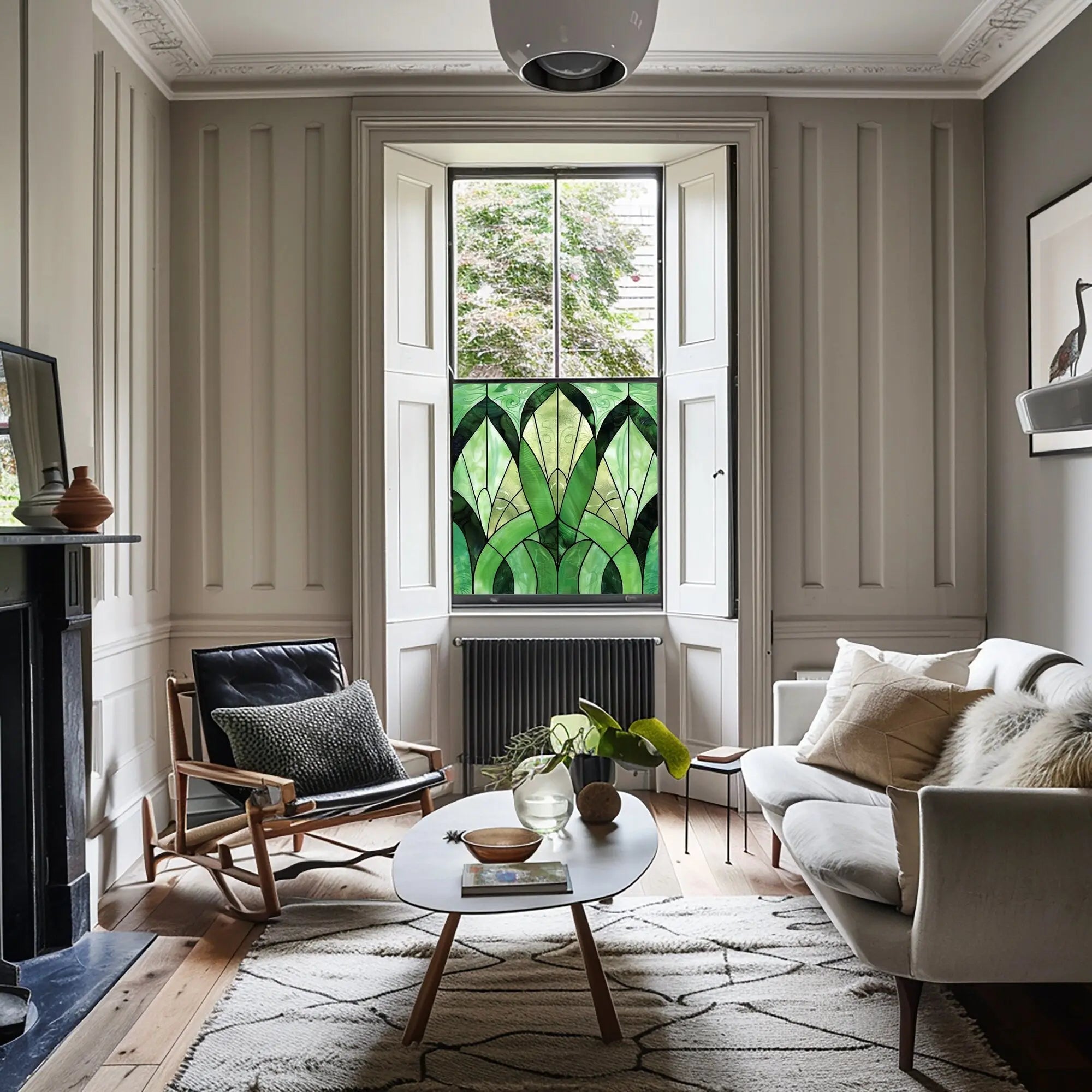 Vignone Art Deco Privacy Window Film Creative Windows