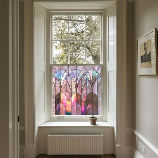 Rimini Stained Glass Privacy Window Film Creative Windows