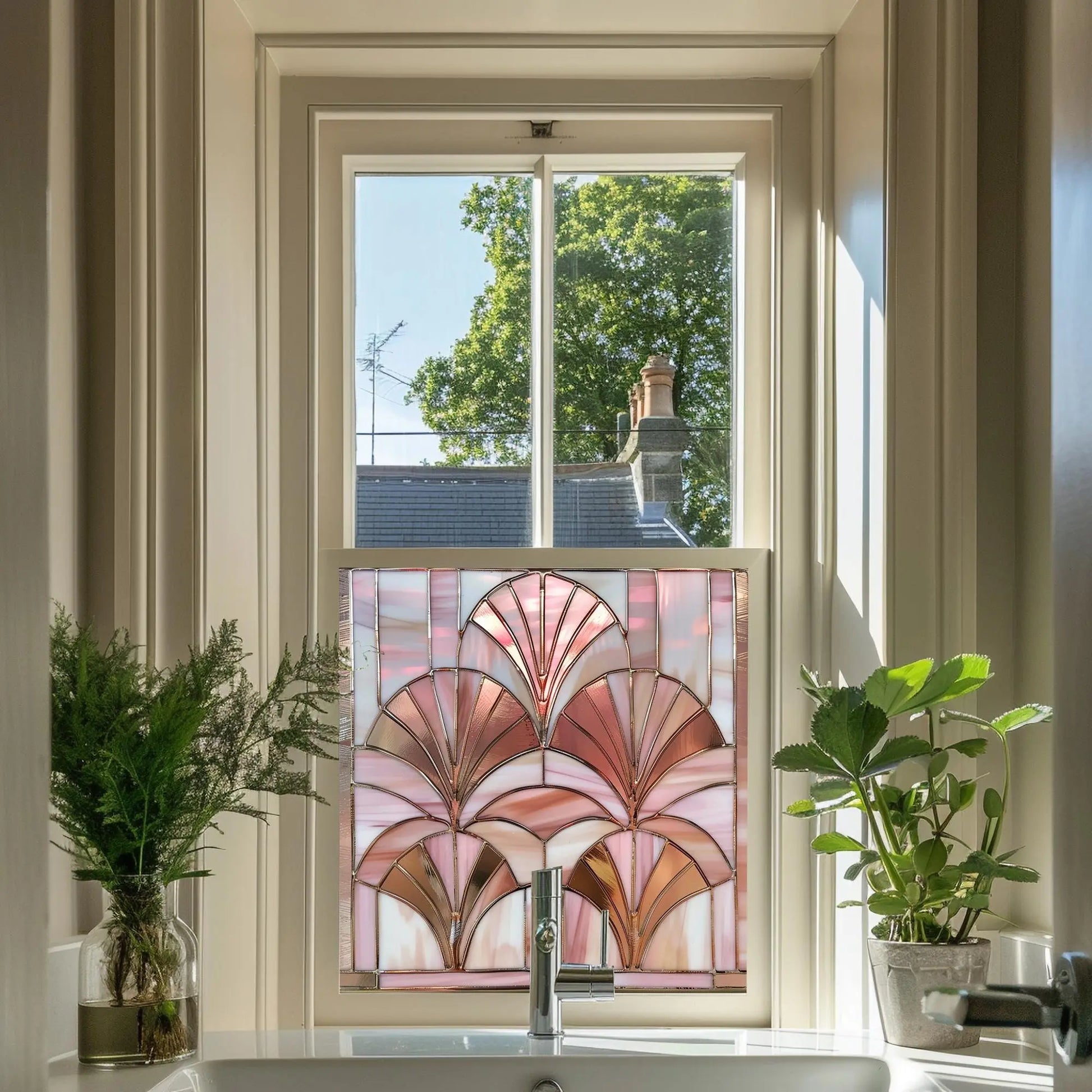 Onore Stained Glass Privacy Window Film Creative Windows